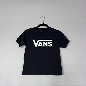 Vans Youth Black T-Shirt Size Small (8-10) 
Streetwear